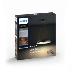 PHILIPS Amaze Závěsné svítidlo, Hue White ambiance, 230V, 1x39W integ.LED, Černá PHILIPS Amaze Závěsné svítidlo, Hue White ambiance, 230V, 1x39W integ.LED, Černá