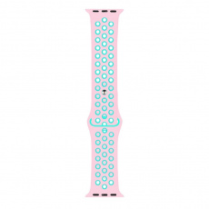 RhinoTech sportovní řemínek pro Apple Watch 42 / 44mm Růžovo-zelená RhinoTech sportovní řemínek pro Apple Watch 42 / 44mm Růžovo-zelená