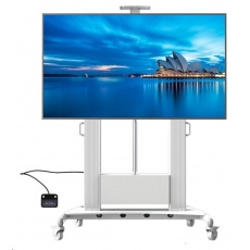 Profesionální televizní stojan s motorizovaným posunem výšky obrazovky, na Tv 55-100", Fiber Mounts TW100 Profesionální televizní stojan s motorizovaným posunem výšky obrazovky, na Tv 55-100", Fiber Mounts TW100
