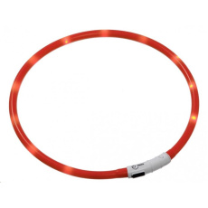 KARLIE svit.LED obojek pro kocky 35cm cerveny KARLIE svit.LED obojek pro kocky 35cm cerveny
