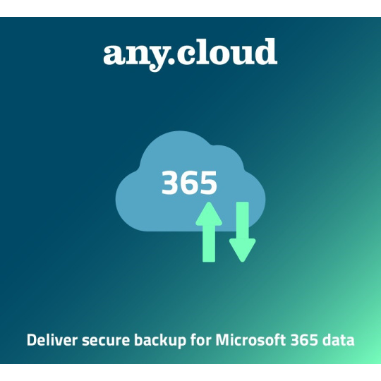 Anycloud 365 | Anycloud Backup for Microsoft 365 (1USER/12M)