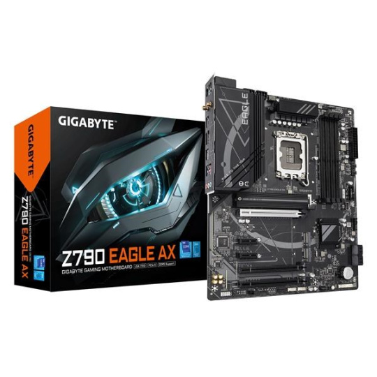 GIGABYTE MB Sc LGA1700 Z790 EAGLE AX, Intel Z790, 4xDDR5, 1xDP, 1x HDMI