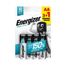 Energizer LR6/4 Max Plus AA 3+1 zdarma Energizer LR6/4 Max Plus AA 3+1 zdarma