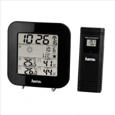 Hama meteostanice EWS-200, černá Hama meteostanice EWS-200, černá