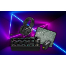 ASUS SET Gaming TUF (klávesnice, myš, podložka, sluchátka) ASUS SET Gaming TUF (klávesnice, myš, podložka, sluchátka)