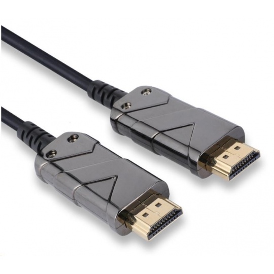 PREMIUMCORD Ultra High Speed HDMI 2.1 optický fiber kabel 8K@60Hz,zlacené 10m