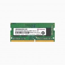 TRANSCEND SODIMM DDR4 8GB 2666MHz 1Rx16 1Gx16 CL19 1.2V TRANSCEND SODIMM DDR4 8GB 2666MHz 1Rx16 1Gx16 CL19 1.2V