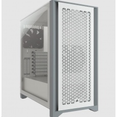 CORSAIR case 4000D AIRFLOW, Mid-Tower, ATX Case, průhledná bočnice, bez zdroje, bílá CORSAIR case 4000D AIRFLOW, Mid-Tower, ATX Case, průhledná bočnice, bez zdroje, bílá