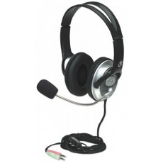 MANHATTAN Sluchátka s mikrofonem Classic Stereo Headset MANHATTAN Sluchátka s mikrofonem Classic Stereo Headset