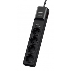 CyberPower Surge Buster™ 4 zásuvky, 2xUSB, 1.8m, German, New CyberPower Surge Buster™ 4 zásuvky, 2xUSB, 1.8m, German, New