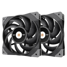 THERMAL TAKE Ventilátor Toughfan 12 2-Pack, 2x120mm, černá