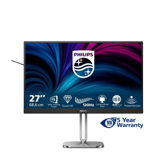 Philips MT 27" 27B2N4500 - 2560x1440,IPS,120Hz,2xHDMI,1xDP,USBhub,Repro,Pivot Philips MT 27" 27B2N4500 - 2560x1440,IPS,120Hz,2xHDMI,1xDP,USBhub,Repro,Pivot