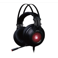 A4tech Bloody G525, herní sluchátka s podsvícením, 7.1, SW, USB, Černá A4tech Bloody G525, herní sluchátka s podsvícením, 7.1, SW, USB, Černá