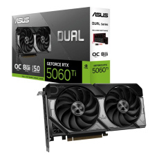 ASUS VGA NVIDIA GeForce RTX 5060 Ti DUAL OC 8G, 8GB GDDR7, 3xDP, 3xHDMI ASUS VGA NVIDIA GeForce RTX 5060 Ti DUAL OC 8G, 8GB GDDR7, 3xDP, 3xHDMI