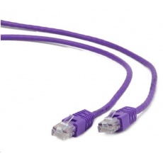 GEMBIRD kabel patchcord Cat5e UTP 0,25m, fialový GEMBIRD kabel patchcord Cat5e UTP 0,25m, fialový