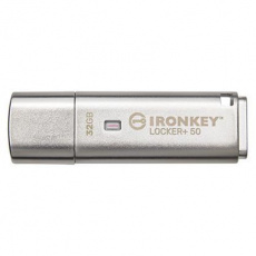 Kingston Flash Disk IronKey 32GB IKLP50 Locker+ 50 AES USB, w/256bit Encryption Kingston Flash Disk IronKey 32GB IKLP50 Locker+ 50 AES USB, w/256bit Encryption