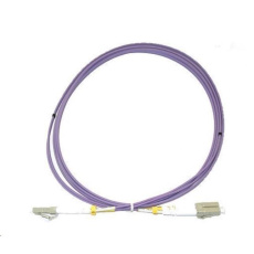 XtendLan duplexní patch kabel optický, LC-LC, PC, 50/125, duplex, OM4 , LS0H, 3m XtendLan duplexní patch kabel optický, LC-LC, PC, 50/125, duplex, OM4 , LS0H, 3m
