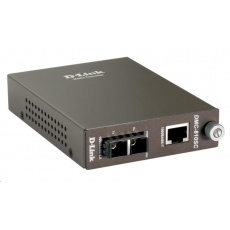 D-Link 1000BaseT to 1000BaseLX (SC) Singlemode Media Converter, do 10 km D-Link 1000BaseT to 1000BaseLX (SC) Singlemode Media Converter, do 10 km