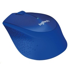 Logitech Wireless Mouse M330 Silent Plus, blue Logitech Wireless Mouse M330 Silent Plus, blue