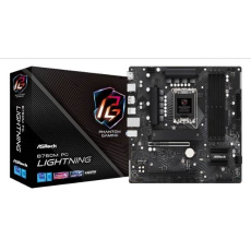 ASRock MB Sc LGA1700 B760M PG LIGHTNING, Intel B760, 4xDDR5, 1xDP, 1xHDMI, mATX