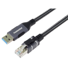 PremiumCord Ethernetový kabel USB3.2 na LAN RJ45 10/100/1000, 1m PremiumCord Ethernetový kabel USB3.2 na LAN RJ45 10/100/1000, 1m