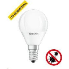 OSRAM LED ANTIBAKTERIAL E14 5,5W/827 CLP40 miniglobe teplá 2700k OSRAM LED ANTIBAKTERIAL E14 5,5W/827 CLP40 miniglobe teplá 2700k