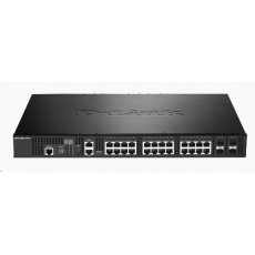 D-Link DXS-3400-24TC 24-port 10Gigabit Stackable Managed Switch, 20x 10GbE RJ45, 4x 10GbE RJ45/SFP+ combo D-Link DXS-3400-24TC 24-port 10Gigabit Stackable Managed Switch, 20x 10GbE RJ45, 4x 10GbE RJ45/SFP+ combo