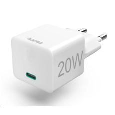 Hama rychlá USB nabíječka, USB-C PD/QC 20 W Hama rychlá USB nabíječka, USB-C PD/QC 20 W
