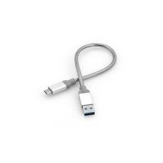 BAZAR VERBATIM kabel USB-C to USB-A Sync & Charge Cable USB 3.1 GEN 2 30cm (Silver) Poškozen obal BAZAR VERBATIM kabel USB-C to USB-A Sync & Charge Cable USB 3.1 GEN 2 30cm (Silver) Poškozen obal