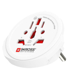 SKROSS cestovní adaptér Europe pro cizince v ČR, typ E/F SKROSS cestovní adaptér Europe pro cizince v ČR, typ E/F