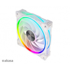 AKASA ventilátor SOHO AR, 12cm ARGB PWM fan, 120x120x25mm, bílá AKASA ventilátor SOHO AR, 12cm ARGB PWM fan, 120x120x25mm, bílá
