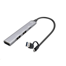 i-tec USB-A/USB-C Metal HUB 1x USB-C 3.1 + 3x USB 2.0 i-tec USB-A/USB-C Metal HUB 1x USB-C 3.1 + 3x USB 2.0