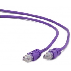 GEMBIRD kabel patchcord Cat5e UTP 1m, fialový GEMBIRD kabel patchcord Cat5e UTP 1m, fialový