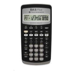 TEXAS Instrument kalkulačka - TI-BAII PLUS Vědecký kalkulátor TEXAS Instrument kalkulačka - TI-BAII PLUS Vědecký kalkulátor