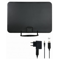 EVOLVEO Xany 2A, 230/5V, aktivní pokojová anténa FM/DAB+/DVB-T2, filtr LTE,4G,5G EVOLVEO Xany 2A, 230/5V, aktivní pokojová anténa FM/DAB+/DVB-T2, filtr LTE,4G,5G