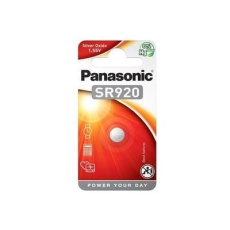 PANASONIC Stříbrooxidové - hodinkové baterie SR-920EL/1B 1,55V (Blistr 1ks) PANASONIC Stříbrooxidové - hodinkové baterie SR-920EL/1B 1,55V (Blistr 1ks)