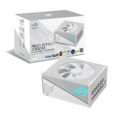 ASUS zdroj 1000W ROG STRIX GOLD AURA WHITE, 120mm, 80+ Gold, ARGB, Bílá ASUS zdroj 1000W ROG STRIX GOLD AURA WHITE, 120mm, 80+ Gold, ARGB, Bílá
