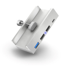 CONNECT IT USB Hub DeskHub, 1xUSB-C, 1xUSB 3.2, 2xUSB 2.0, stříbrná CONNECT IT USB Hub DeskHub, 1xUSB-C, 1xUSB 3.2, 2xUSB 2.0, stříbrná