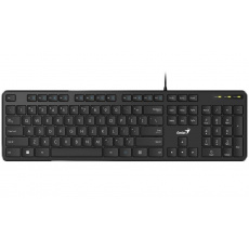 GENIUS klávesnice Slimstar M200/ Drátová/ USB/ černá/ CZ+SK layout GENIUS klávesnice Slimstar M200/ Drátová/ USB/ černá/ CZ+SK layout