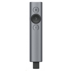 Logitech prezentér Spotlight Plus, Bezdrátový, Bluetooth, tmavě šedá Logitech prezentér Spotlight Plus, Bezdrátový, Bluetooth, tmavě šedá
