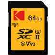 Kodak paměťová SD karta 64GB UHS-II U3 V90 Ultra Pro