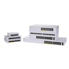 Cisco switch CBS110-16PP, 16xGbE RJ45, fanless, PoE, 64W Cisco switch CBS110-16PP, 16xGbE RJ45, fanless, PoE, 64W