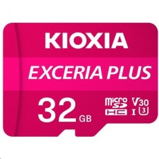 KIOXIA Exceria Plus microSD card 32GB M303, UHS-I U3 Class 10 KIOXIA Exceria Plus microSD card 32GB M303, UHS-I U3 Class 10