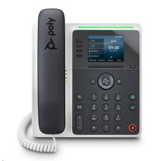 Poly Edge E220 IP telefon, PoE