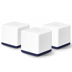 MERCUSYS Halo H50G(3-pack) Aginet WiFi5 Mesh (AC1900,2,4GHz/5GHz,3xGbELAN/WAN) MERCUSYS Halo H50G(3-pack) Aginet WiFi5 Mesh (AC1900,2,4GHz/5GHz,3xGbELAN/WAN)