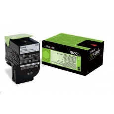 LEXMARK černý toner 702K pro MC310/410/510 z programu Lexmark Return (1 000 stran) LEXMARK černý toner 702K pro MC310/410/510 z programu Lexmark Return (1 000 stran)