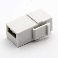 PremiumCord USB propojka USB2.0, pro instalaci do keystone zásuvky PremiumCord USB propojka USB2.0, pro instalaci do keystone zásuvky