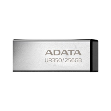 ADATA Flash Disk 256GB UR350, USB 3.2, stříbrno-černá ADATA Flash Disk 256GB UR350, USB 3.2, stříbrno-černá