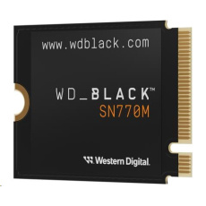 WD BLACK SSD NVMe 1TB PCIe SN 770M, Gen4 8 Gb/s, (R:5150, W:4900MB/s) M.2 2230-S3-M WD BLACK SSD NVMe 1TB PCIe SN 770M, Gen4 8 Gb/s, (R:5150, W:4900MB/s) M.2 2230-S3-M