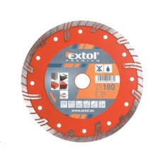 Extol Premium (8803034) kotouč diamantový řezný turbo plus, 180x22,2mm, suché i mokré řezání Extol Premium (8803034) kotouč diamantový řezný turbo plus, 180x22,2mm, suché i mokré řezání